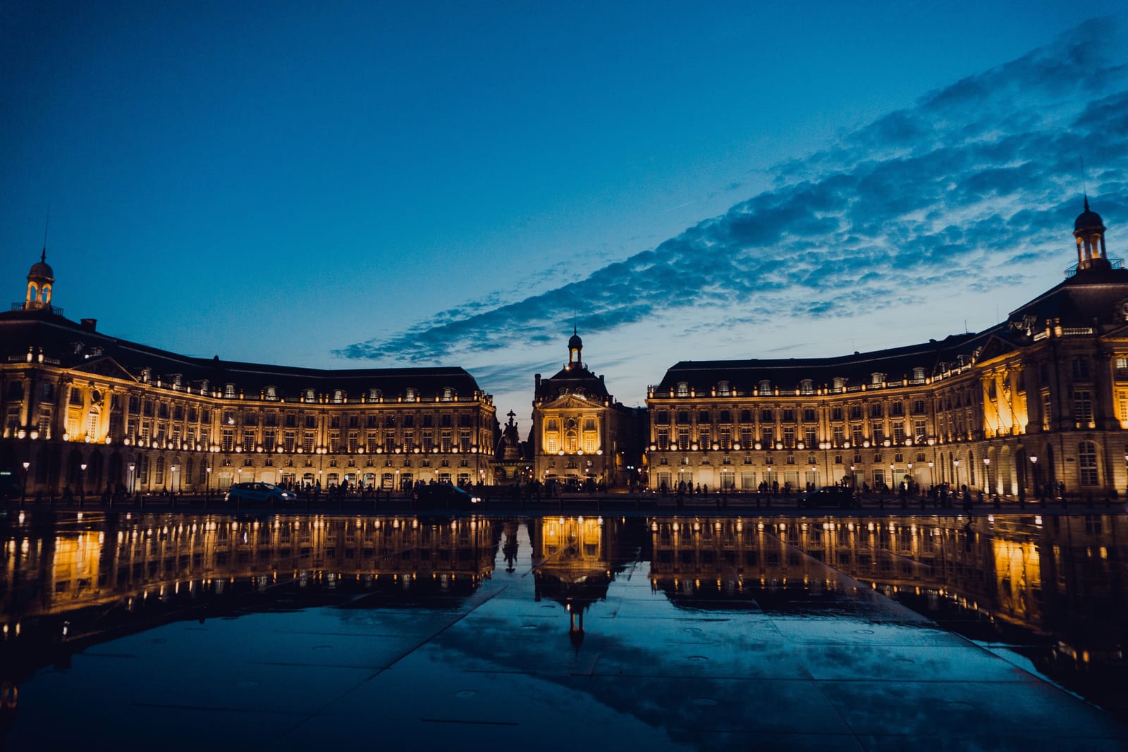 Miroir d'eau (Water Mirror) in Bordeaux