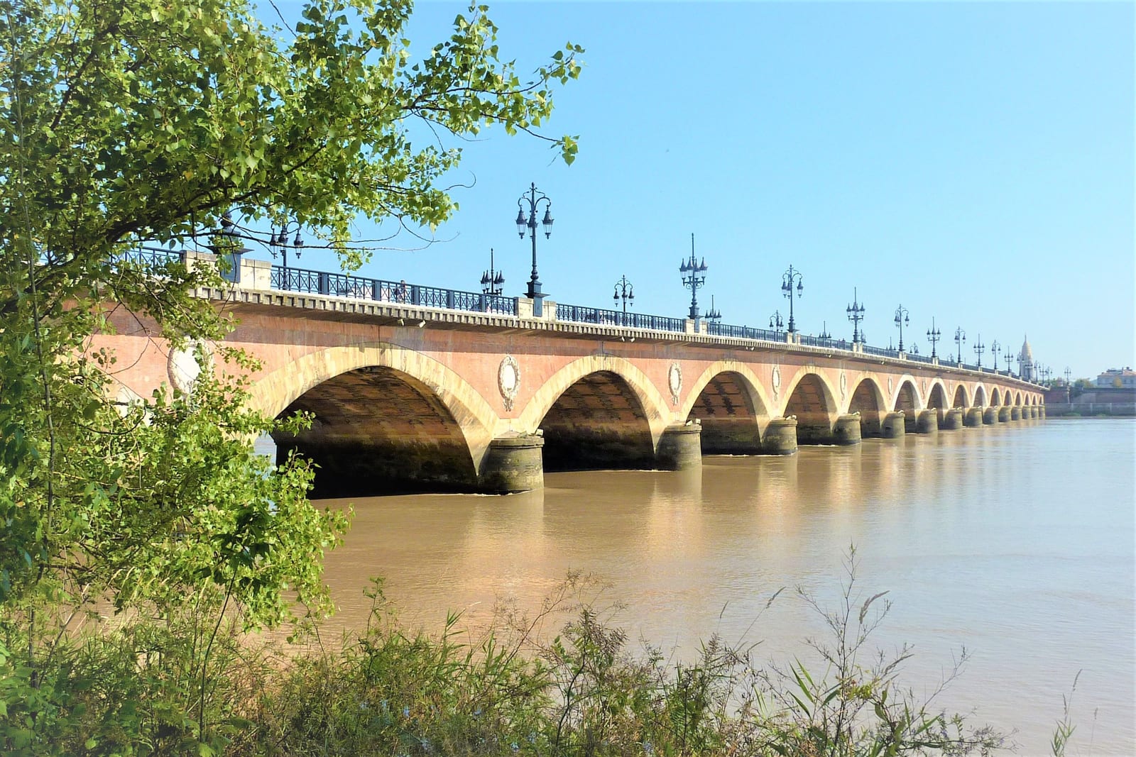 Pont de Pierre (Stone Bridge) in Bordeaux