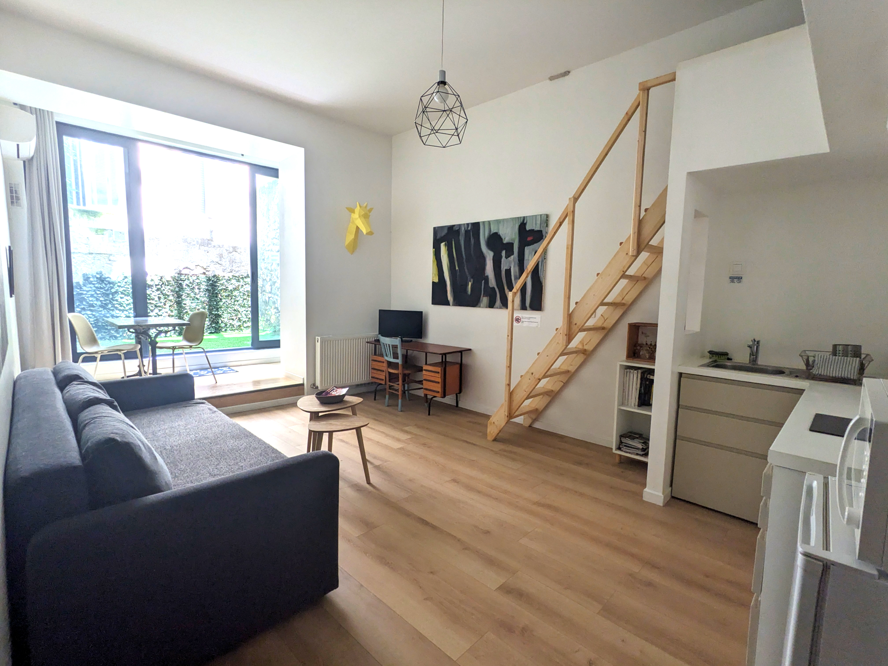 White Studio — interior view